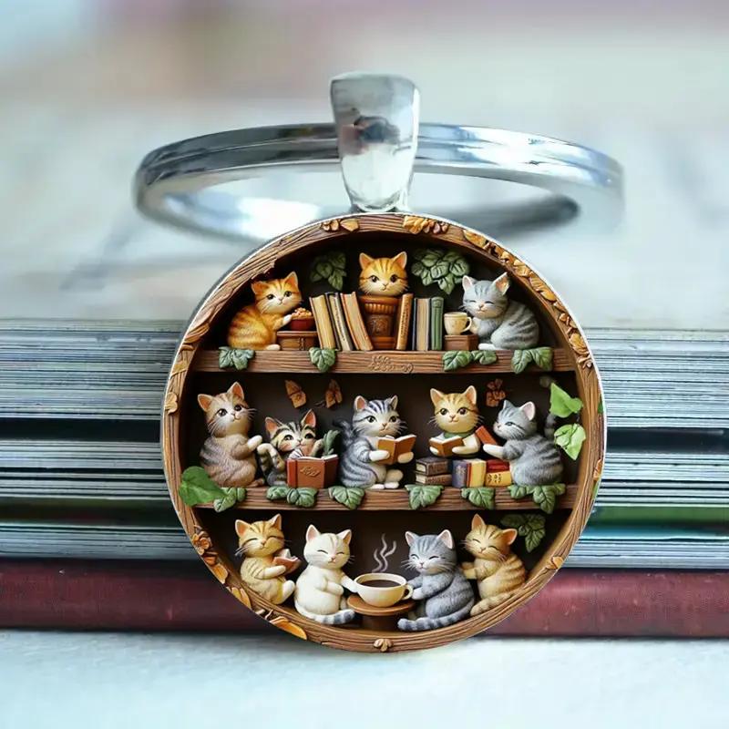 Cats & Books Lover Gift Box | Cosy Gift for Cat Fans Who Love Reading — Includes Colouring Book | Bookmarks | and More