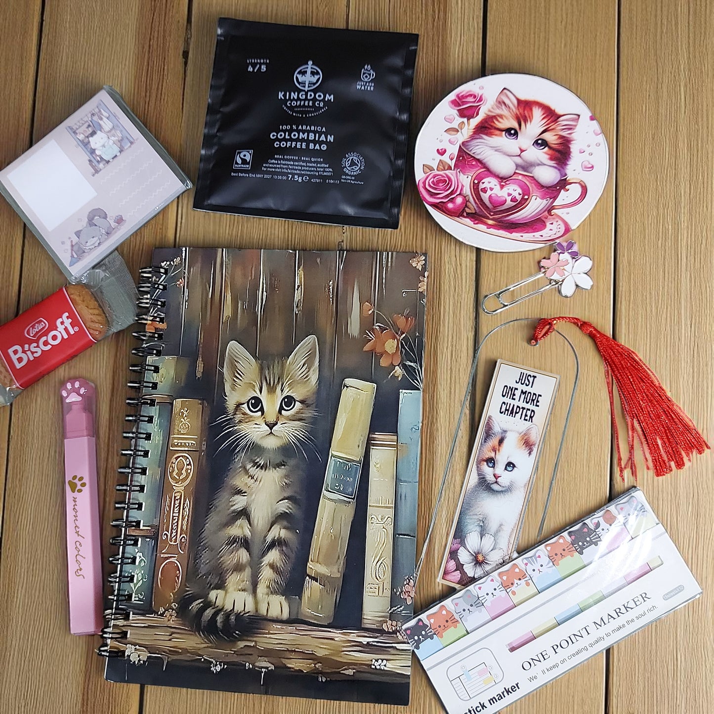 Cat Stationery Gift Set